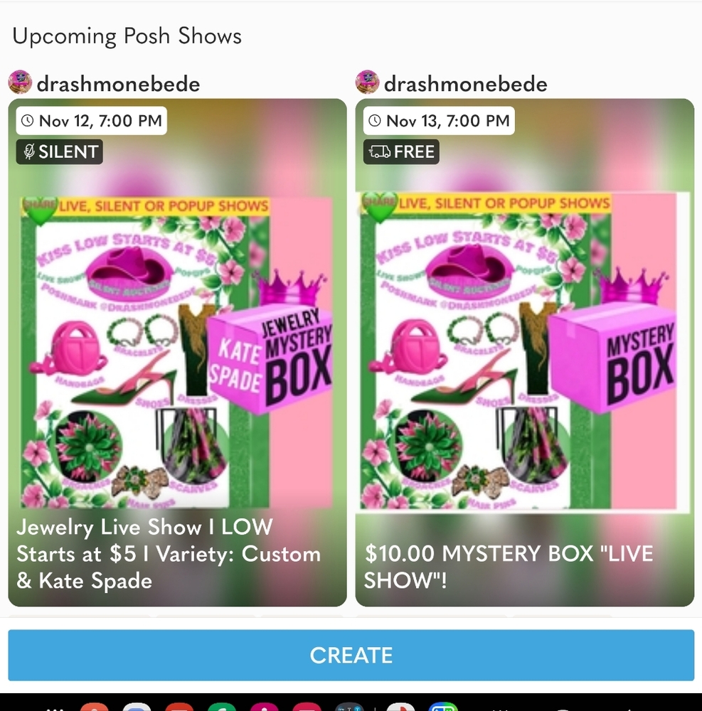 💕TUNE IN 💚 HOSTING a Handcrafted SILENT Auction Show TODAY💕💚 Nov. 13 @5EST - Picture 4 of 17